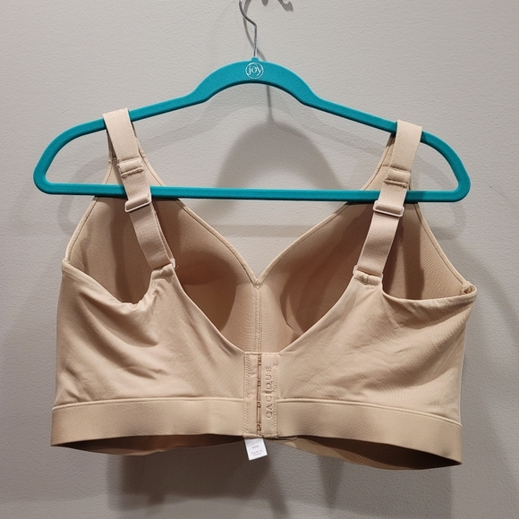 Cacique Nude Lightly Lined No-Wire Bra - Sz 40H US - Picture 4 of 9